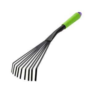 Garden Leaf Rake With Plastic Handle